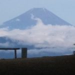 七面山からの富士山