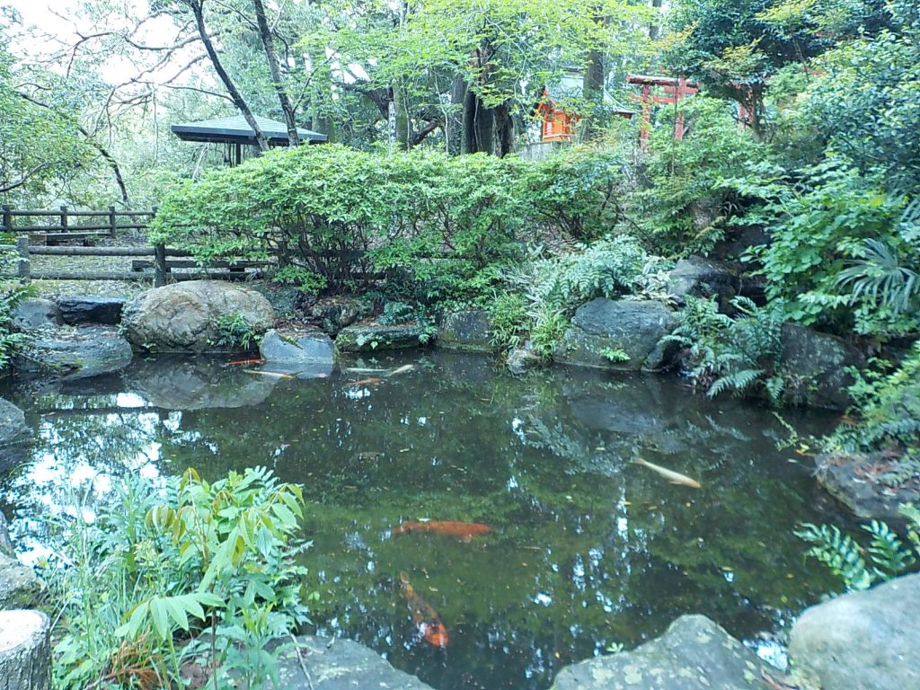 日本寺「七面池」